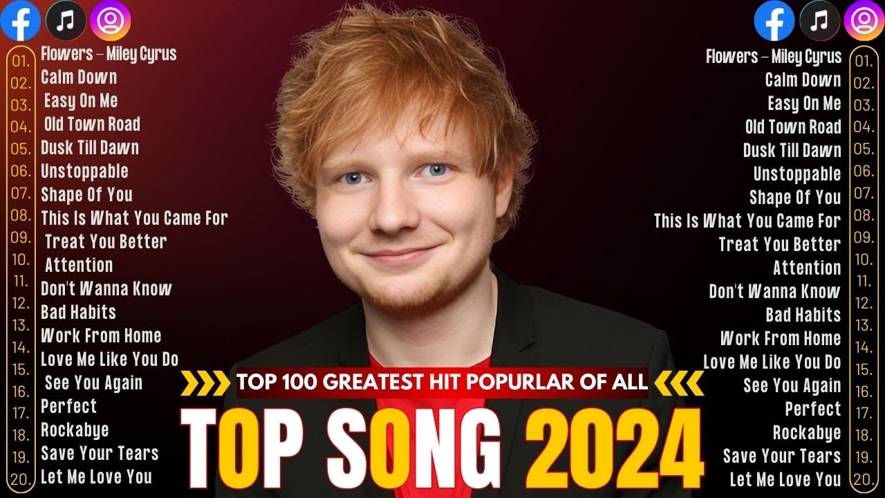 Top hits 2024 ️ Trending music 2024 ~ Best songs 2024 updated weekly ...