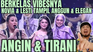 NOVIA (SERANG) Feat. LESTI KEJORA - ANGIN & TIRANI | KEMENANGAN D'ACADEMY 6 | REACTION