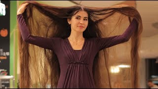 RealLife Rapunzel Has 90 Inch Long Hair