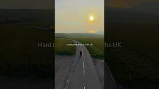 Hard To believe this is in the UK #drone #uk #motorcyclecommunity #sunset #beachyhead