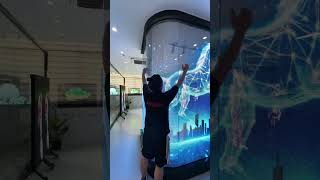 Holographic leddisplay#jynziecled #leddisplayfactory #ledscreen #leddisplay