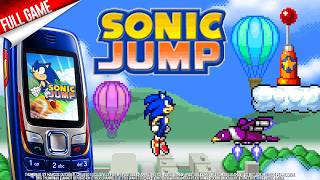 Sonic Jump (Java J2ME - 240x320) Longplay (100% w/ SECRET BONUS ZONE)