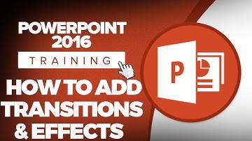 How to Add with Transitions and Effects in Microsoft PowerPoint 2016