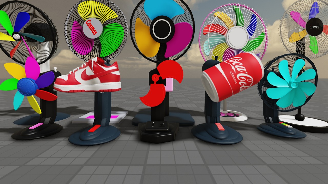 Super Wobbly Fan Experiment Hack (Crazy Ceiling Fans) Can, Shoes And More 🫨 | Roblox