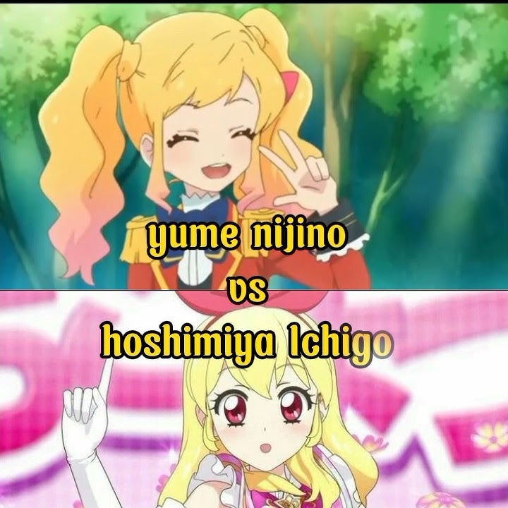yume nijino vs hoshimiya Ichigo bn chọn ai ? #shorts #aikatsu #gđ_yolan #anime #edit4k