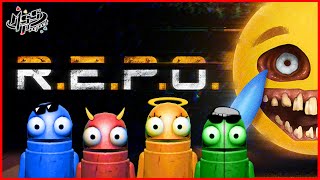 今人気の狂気の物理演算ホラーを4人で究極最強協力プレイ！【R.E.P.O.】