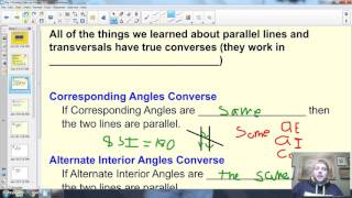Prove Lines are Parrallel G.CO.9
