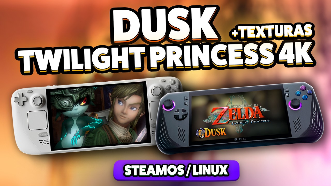 Zelda Twilight Princess DUSK - La mejor forma de jugar en Steam Deck, Handheld PC & Android! 🏹 episode artwork