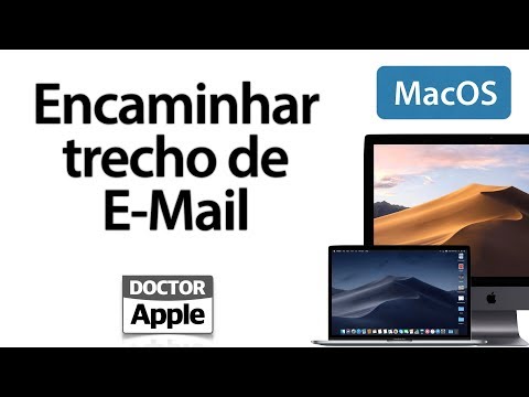 Curso Apple Mac - Encaminhar Trecho de E-Mail