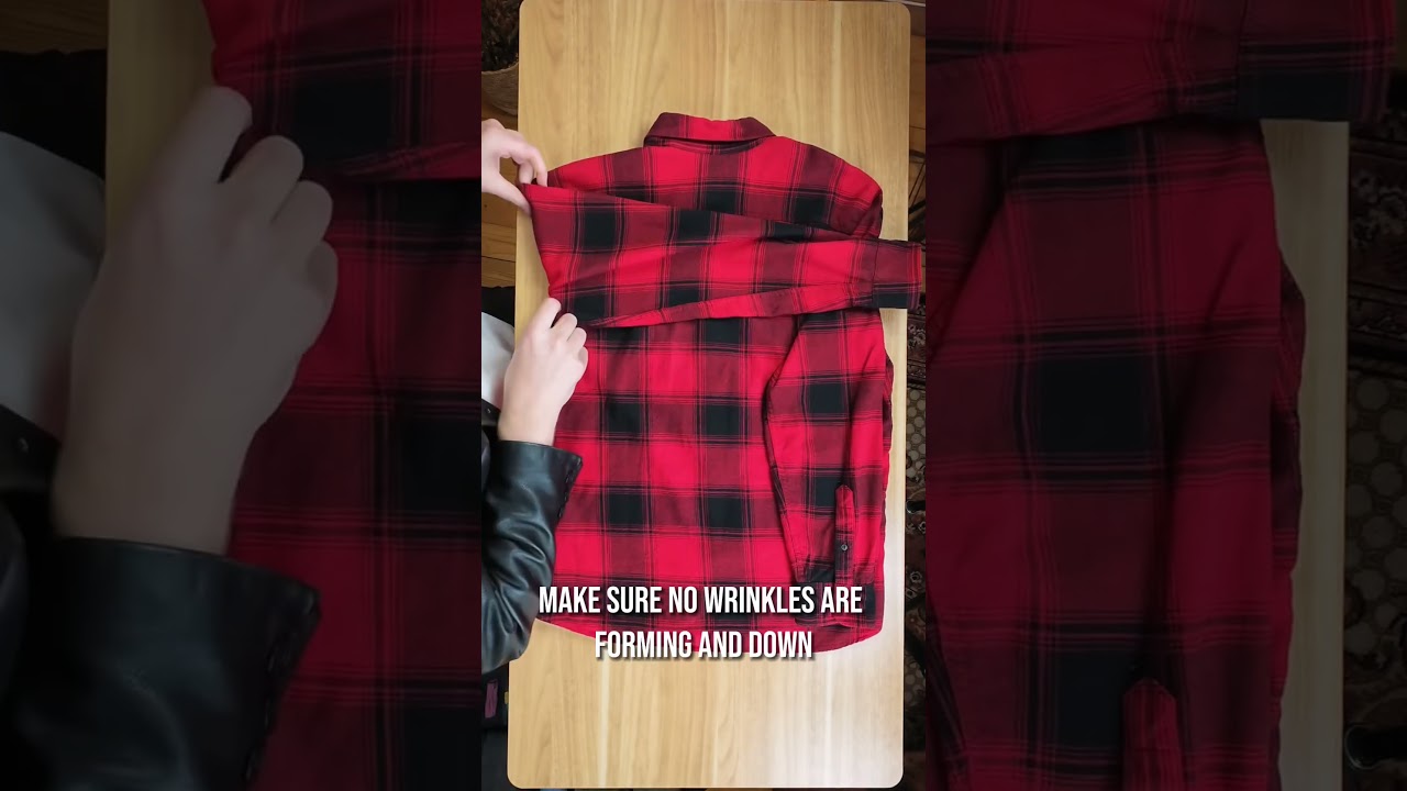 How to Fold Collared Shirts Without Wrinkles (Perfect for Travel!)