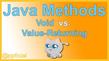 Java Void Methods VS. Value Returning Methods - Learn Java Programming - Appficial