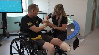 Deputy loses leg in a crash - Story of Caleb Boyer