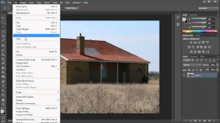 Photoshop Tutorial: CS6 Content Aware on the Patch Tool -HD-