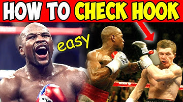How to Land a CHECK Hook #boxing