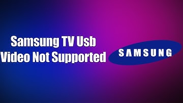 Samsung TV USB-video wordt niet ondersteund (hoe dit te verhelpen)