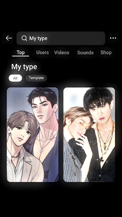MY TYPE? ✨ #exo #blmanhwa #bl #blactor #chanyeol #baekhyun #chanbaek #joojaekyung #kimdan #fyp