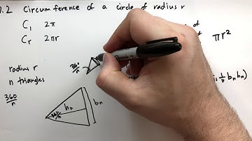7.2 Circumference of a Circle of Radius r (Basic Mathematics)