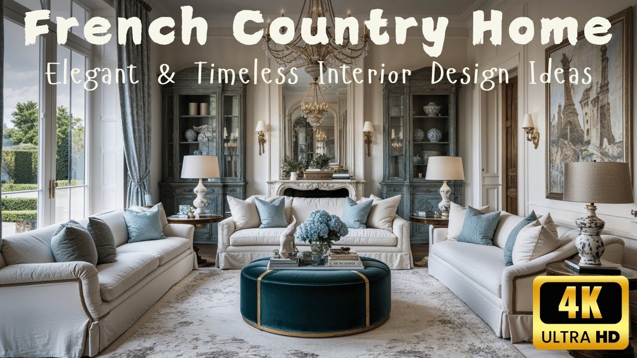 Contemporary French-Inspired Country Home Décor Elegant & Timeless ...