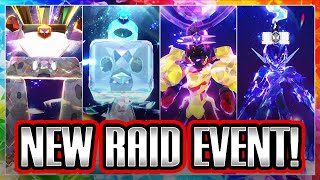 The New TERA RAID EVENT is now live! Battle 3 and 5 Star Stonjouner, Eiscue, Armarouge and Ceruledge