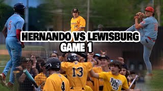 RIVALS BATTLE IN ROUND 2 OF PLAYOFFS! l #3 (MS) Lewisburg vs #6 (MS) Hernando l MS 7A PLAYOFFS