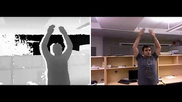 Capture RGB+Depth video using a Kinect sensor
