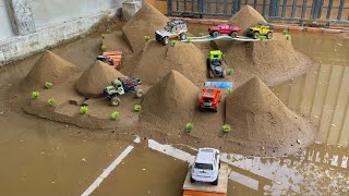 RC Off Road Island Challenge – Crazy Obstacle Race on Sand Mountain!