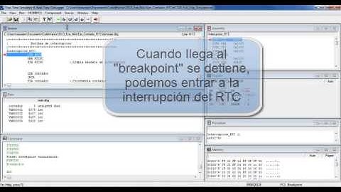 EC2721 Introducción a CodeWarrior 6.3 - Simulación de programa contador