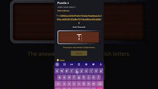 Puzzle 4 Answer | Binance Bitcoin Button Passcode | Last  Puzzle Solve