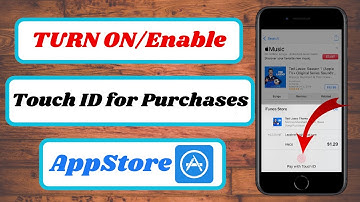 how to enable touch id to download apps|how to turn on touch id for app store|2023