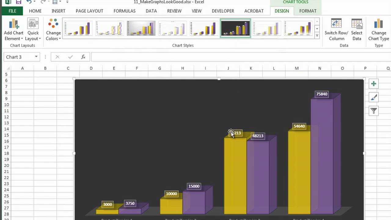 How To Make Excel Charts Look Good