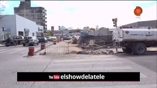 Continúan los trabajos del ensanchamiento de Av Maipú