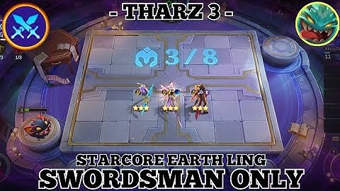 Tharz 3 - Hyper Starcore Earth Ling UNLI Lifesteal SWORDSMAN ONLY New Meta Synergy | MLBB