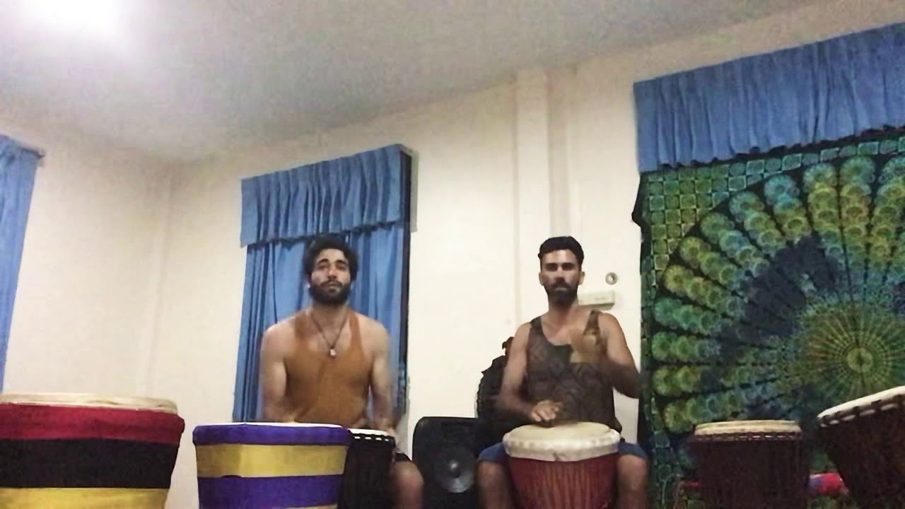 Traditional west African drumming, Mali rhythm, djembe lesson YouTube