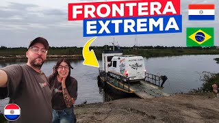 ⚠️Cruzamos FRONTERA REMOTA en el CHACO PARAGUAYO 😳 FRONTERA Paraguay - Brasil 🚧 así se cruza