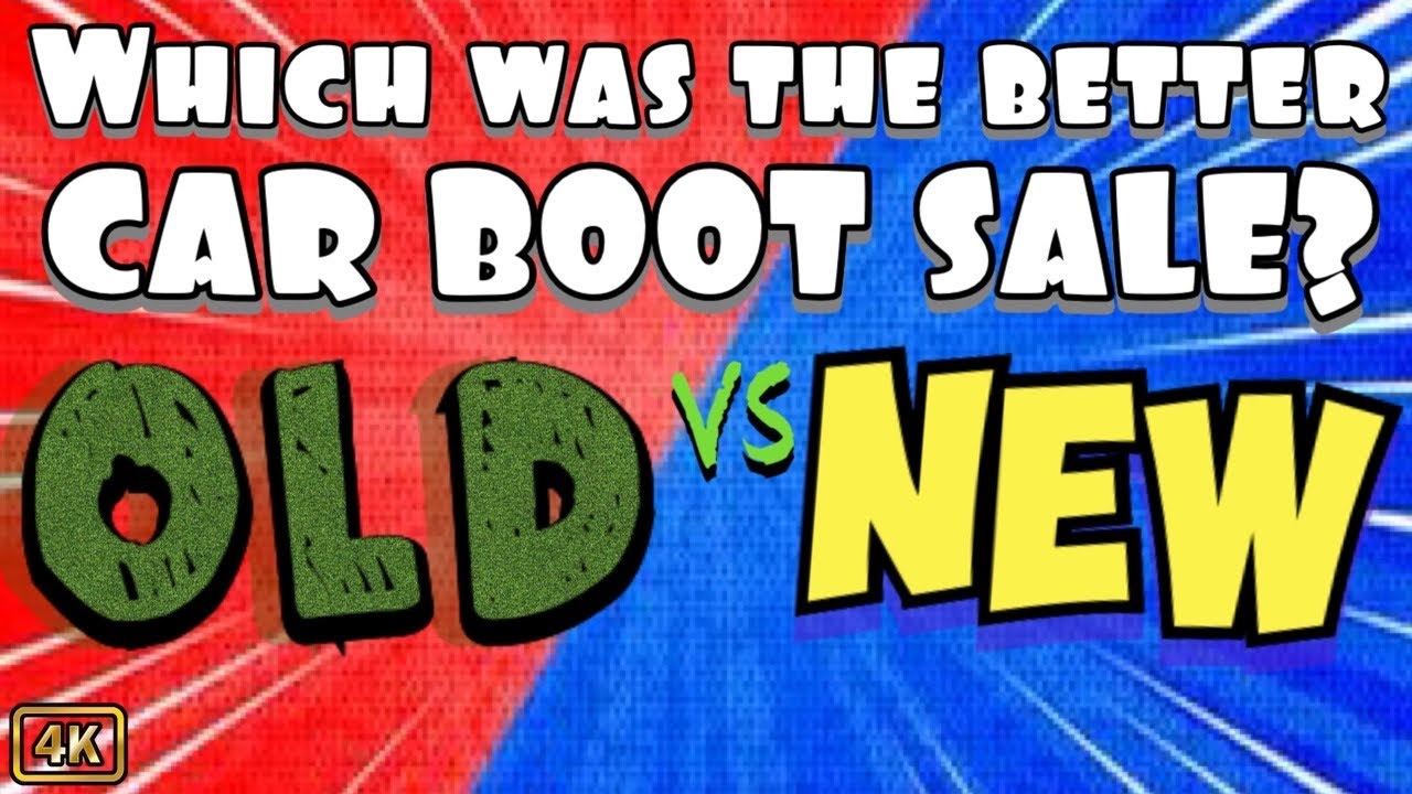Boot Sales Old and New - But Which One Wins? - Reselling to Fund Your ...