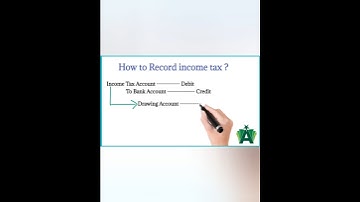 How to record income tax ? #shorts #youtubeshorts