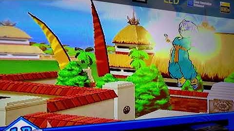DBZ Budokai 2: as Kid Trunks vs Raditz  - GameCube
