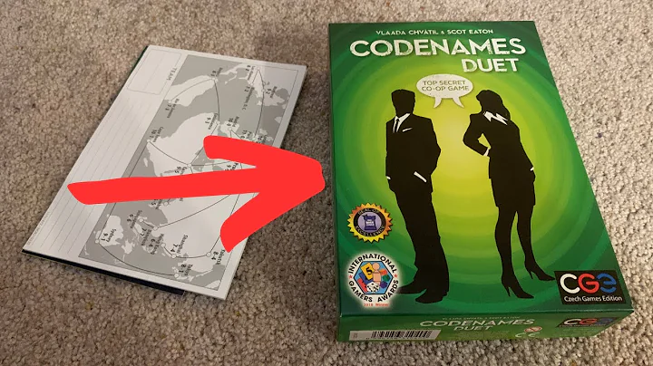 How to Play Codenames Duet Board Game. Worth it?