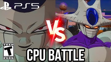 DRAGON BALL: Sparking! ZERO Frieza Final Form VS Cooler Final Form CPU Battle