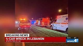 4-vehicle crash closes roadway affects state fair traffic in Lebanon