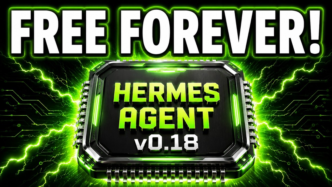 How to Run Hermes Agent FREE Forever!