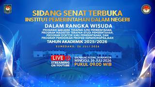 SIDANG SENAT TERBUKA INSTITUT PEMERINTAH DALAM NEGERI TAHUN AKADEMIK 2025/2026