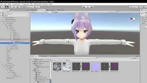 How to do add booth clothing to a model in unity