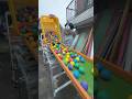 Marble run with a ton of balls rolling10