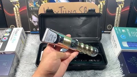 Tông Đơ Cao Cấp Huber B60 Chỉ 550k/1 Bộ , Với Pin 5000mah Cắt Liên Tục 7-8 Tiếng ,Có Turbo Siêu Khoẻ