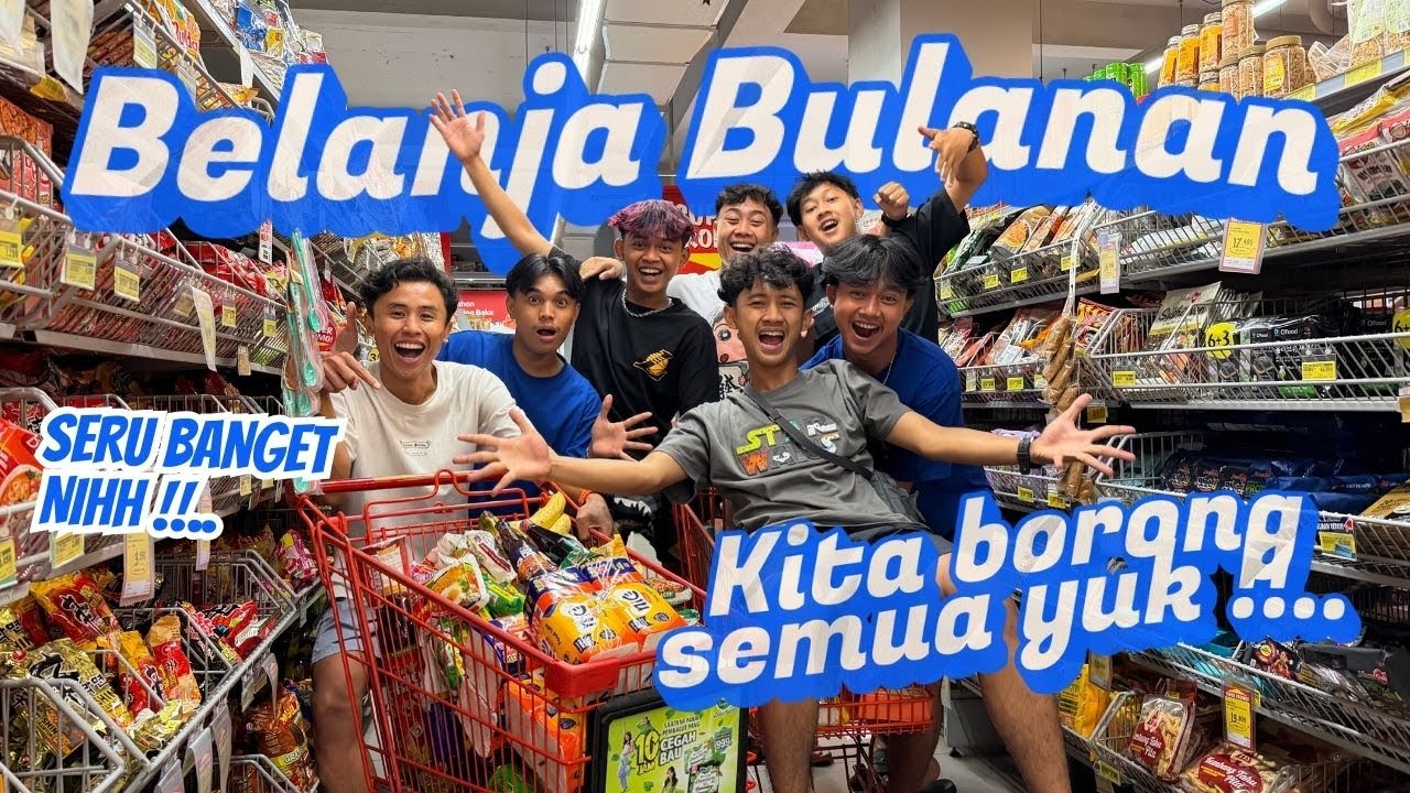 BELANJA NGISI KULKAS GWSM !! Apapun kita ambil jangan pake mikir