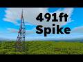 Hellspire | 491ft Strata Spike | 112mph | Vekoma Multi-Launch | NoLimits 2 + FVD++ | Coaster 134