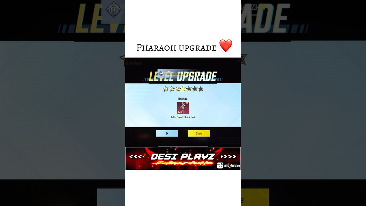 Pharosh upgrade ❤️! 
