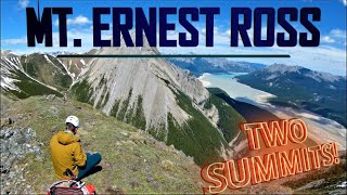Mt. ERNEST ROSS scramble, David Thompson Area (4K)