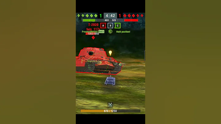 enemy was toxic to the team so My team Has take revenge #worldoftankblitz #wotb